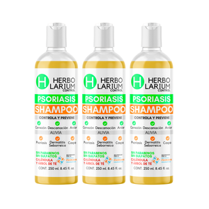SHAMPOO CONTROL PSORIASIS TRATAMIENTO PARA 3 MESES