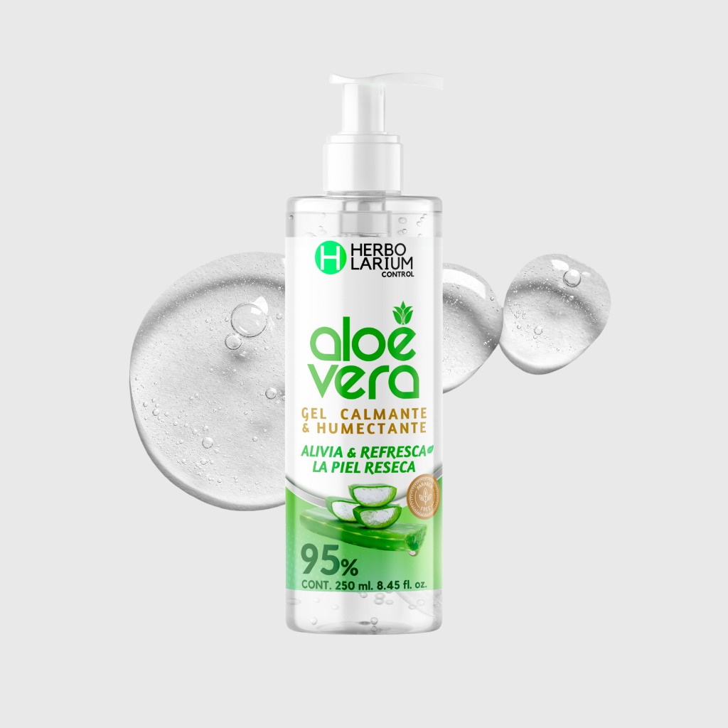 GEL DE ALOE VERA CON ALANTOINA AL 95%