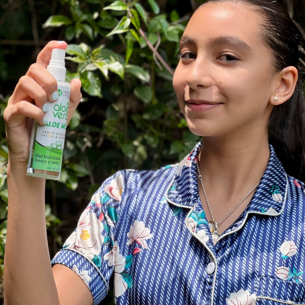 MIST FACIAL ALOE VERA PEPINO Y TE VERDE